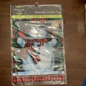 Briarwood Lane Snowman Garden Flag